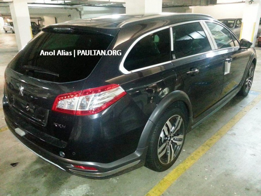 Peugeot 508 HYbrid4 and RXH spotted in Malaysia 197035