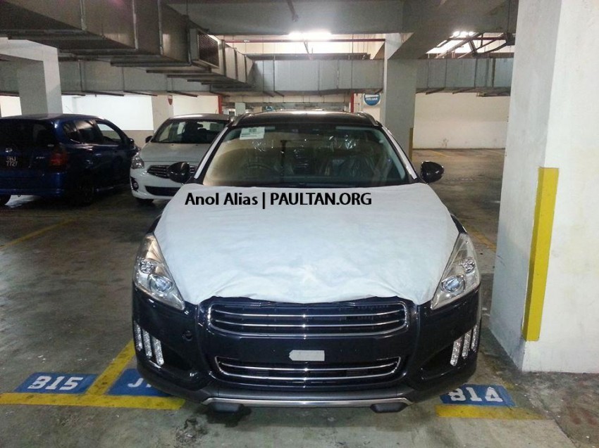 Peugeot 508 HYbrid4 and RXH spotted in Malaysia 197037
