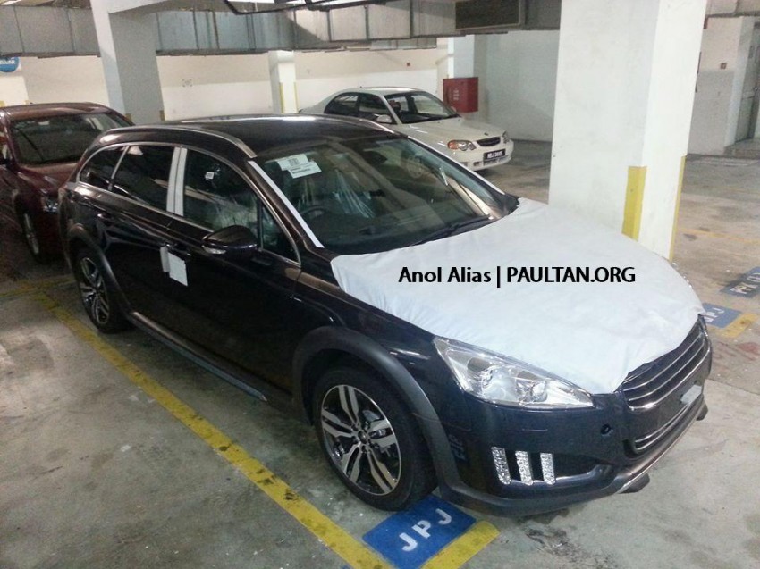 Peugeot 508 HYbrid4 and RXH spotted in Malaysia 197038