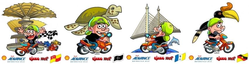 Shell Advance to introduce limited edition states stickers – 14 ‘Ujang’ and ‘APO?’ decals in collection 201528