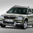 Skoda Yeti facelift turns up at the Frankfurt show