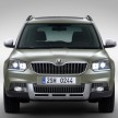 Skoda Yeti facelift turns up at the Frankfurt show