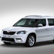 Skoda Yeti facelift turns up at the Frankfurt show