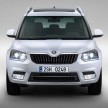 Skoda Yeti facelift turns up at the Frankfurt show