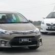 GALLERY: 2012 and 2013 Toyota Vios, side by side