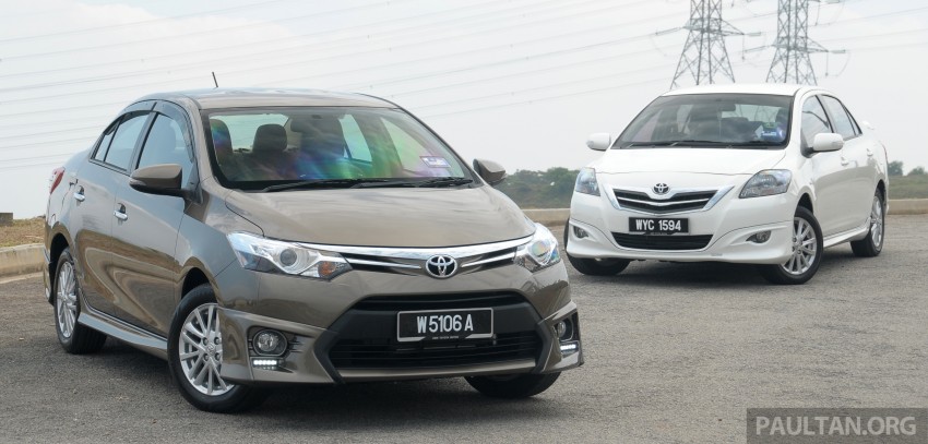 GALLERY: 2012 and 2013 Toyota Vios, side by side 202921