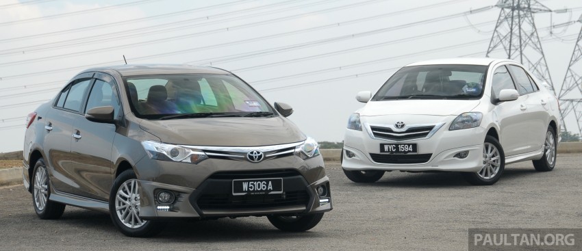 GALLERY: 2012 and 2013 Toyota Vios, side by side 202922