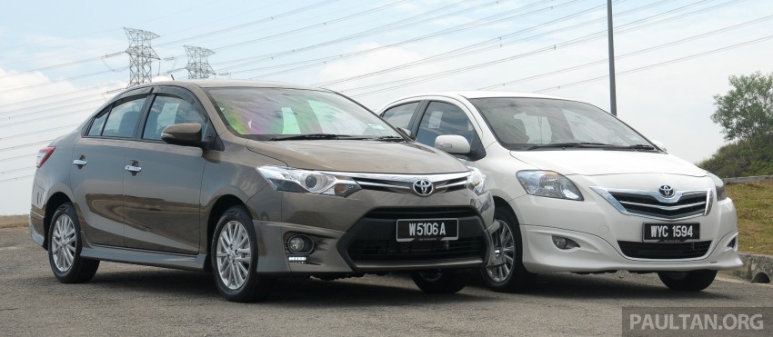 GALLERY: 2012 and 2013 Toyota Vios, side by side 202926