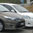 GALLERY: 2012 and 2013 Toyota Vios, side by side