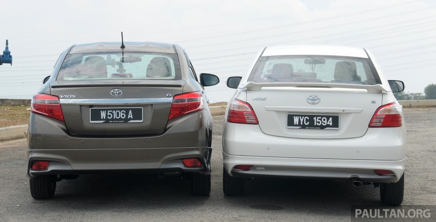 GALLERY: 2012 and 2013 Toyota Vios, side by side 202930