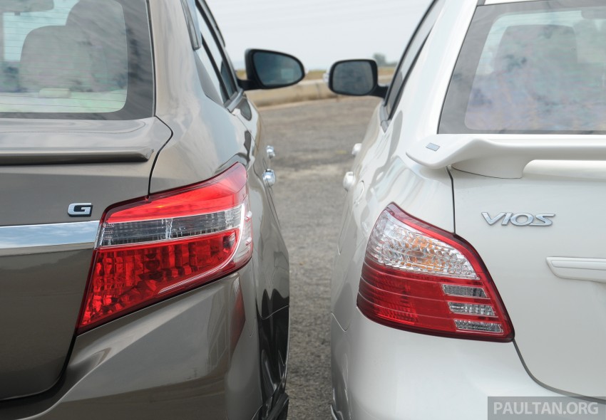 GALLERY: 2012 and 2013 Toyota Vios, side by side 202933