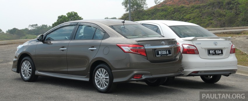 GALLERY: 2012 and 2013 Toyota Vios, side by side 202935