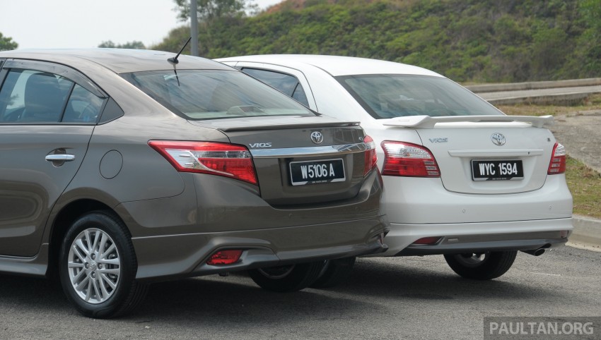 GALLERY: 2012 and 2013 Toyota Vios, side by side 202936