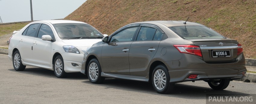 GALLERY: 2012 and 2013 Toyota Vios, side by side 202940