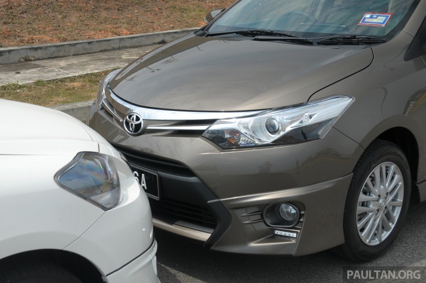 GALLERY: 2012 and 2013 Toyota Vios, side by side 202942