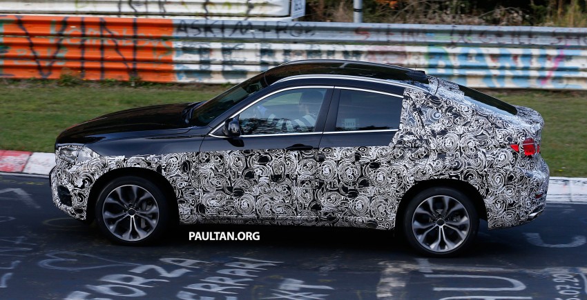 SPYSHOTS: 2015 BMW X6 spied testing on the ‘Ring 205988