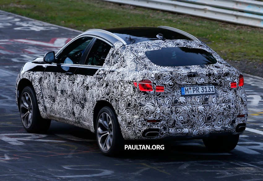 SPYSHOTS: 2015 BMW X6 spied testing on the ‘Ring 205990