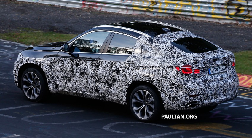 SPYSHOTS: 2015 BMW X6 spied testing on the ‘Ring 205991