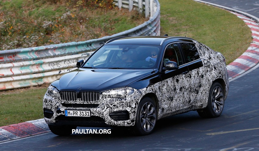 SPYSHOTS: 2015 BMW X6 spied testing on the ‘Ring 205993