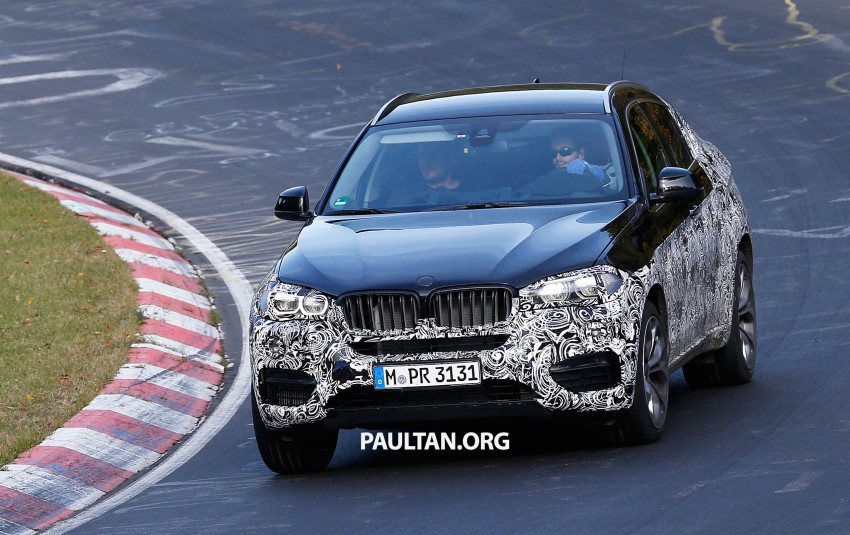 SPYSHOTS: 2015 BMW X6 spied testing on the ‘Ring 205994