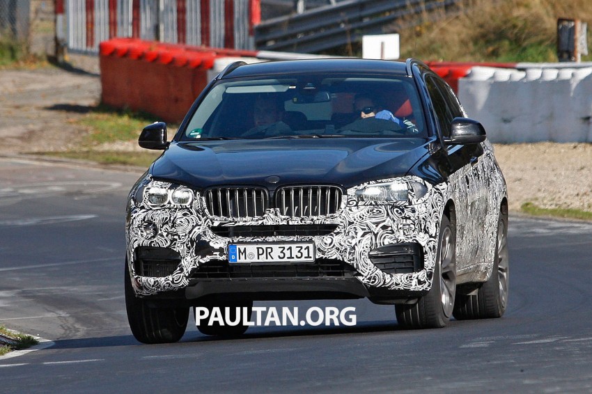 SPYSHOTS: 2015 BMW X6 spied testing on the ‘Ring 205995