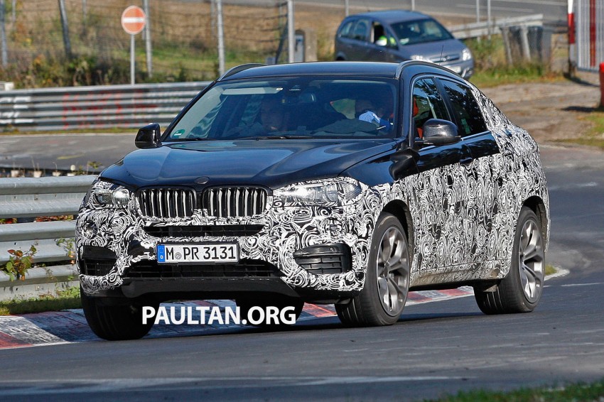 SPYSHOTS: 2015 BMW X6 spied testing on the ‘Ring 205996