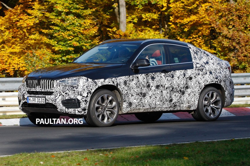 SPYSHOTS: 2015 BMW X6 spied testing on the ‘Ring 205997