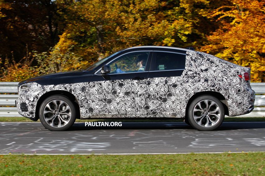 SPYSHOTS: 2015 BMW X6 spied testing on the ‘Ring 205998