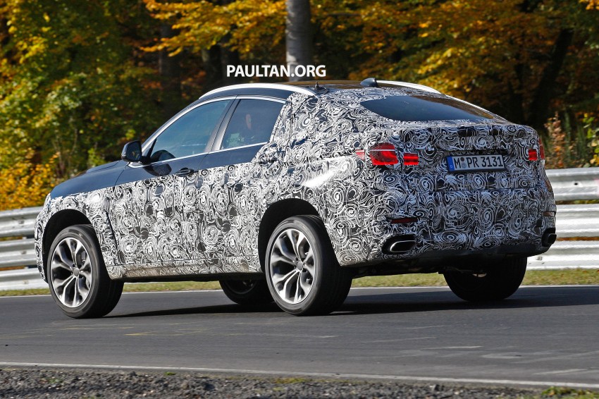 SPYSHOTS: 2015 BMW X6 spied testing on the ‘Ring 205999