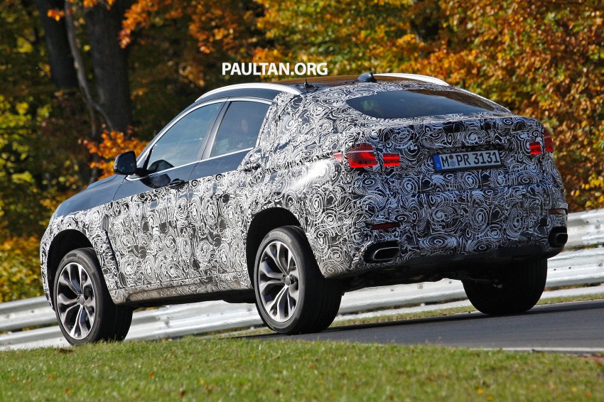 SPYSHOTS: 2015 BMW X6 spied testing on the ‘Ring 206000