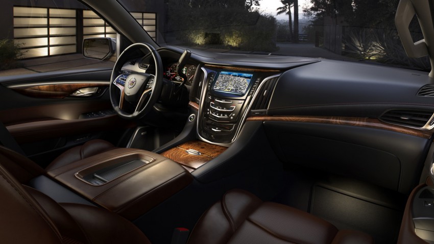2015 Cadillac Escalade SUV teaser shows new interior 202793