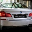 BMW 5 Series (F10) facelift introduced in Malaysia – 520i RM370k, 520d RM355k, 528i M Sport RM420k