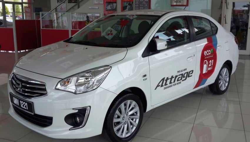 Mitsubishi Attrage – now in showrooms nationwide 202786