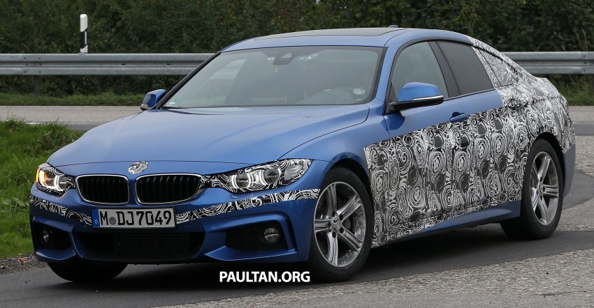 SPIED: BMW 4 Series Gran Coupe M Sport scooped 204643