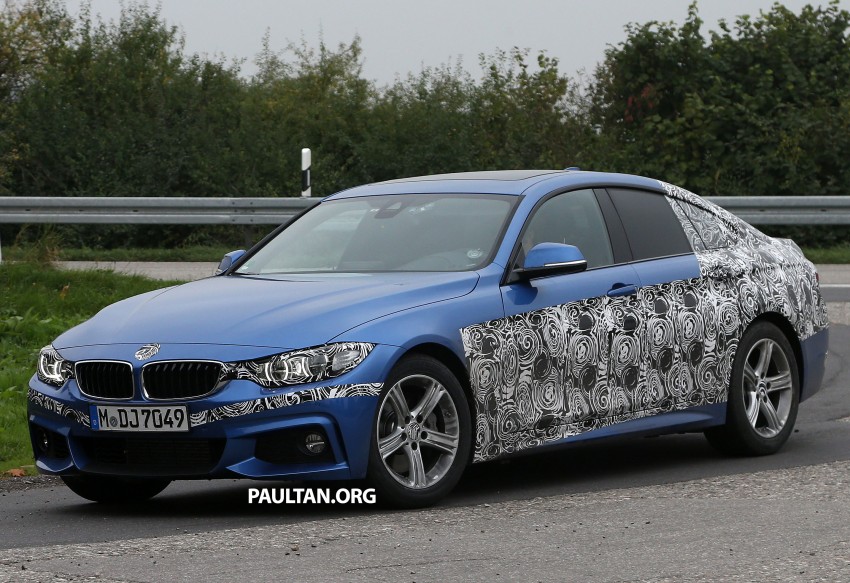 SPIED: BMW 4 Series Gran Coupe M Sport scooped 204641