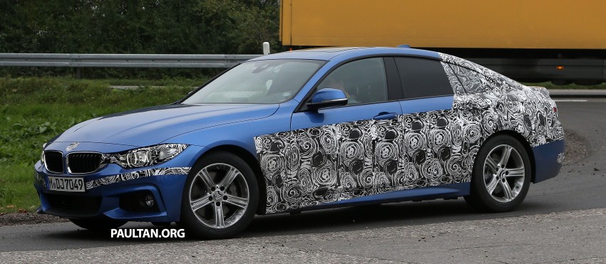 SPIED: BMW 4 Series Gran Coupe M Sport scooped 204642
