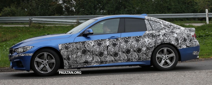 SPIED: BMW 4 Series Gran Coupe M Sport scooped 204640