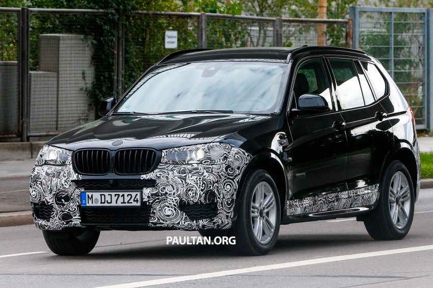 SPYSHOTS: BMW X3 LCI gets subtle nip and tuck 204827