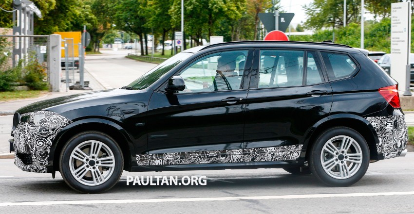 SPYSHOTS: BMW X3 LCI gets subtle nip and tuck 204826