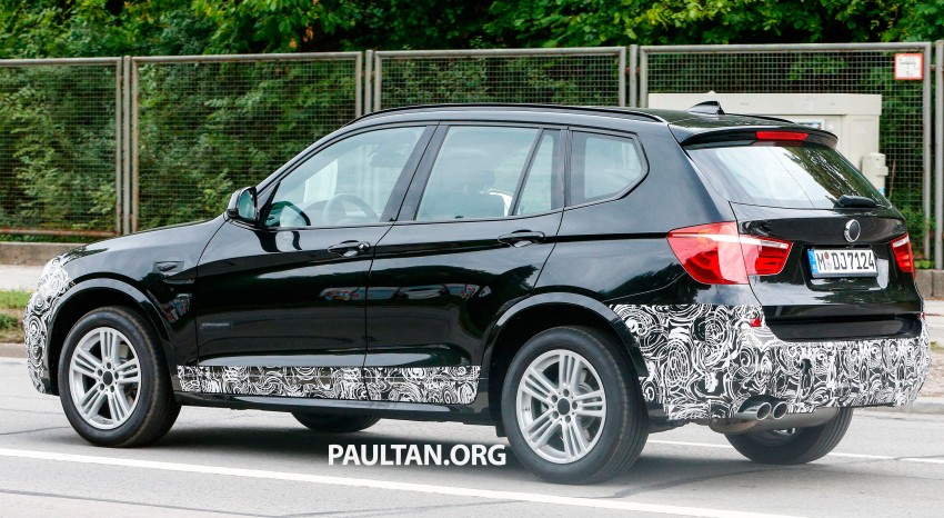 SPYSHOTS: BMW X3 LCI gets subtle nip and tuck 204822