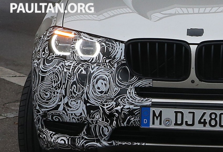 SPYSHOTS: BMW X3 LCI gets subtle nip and tuck 205072