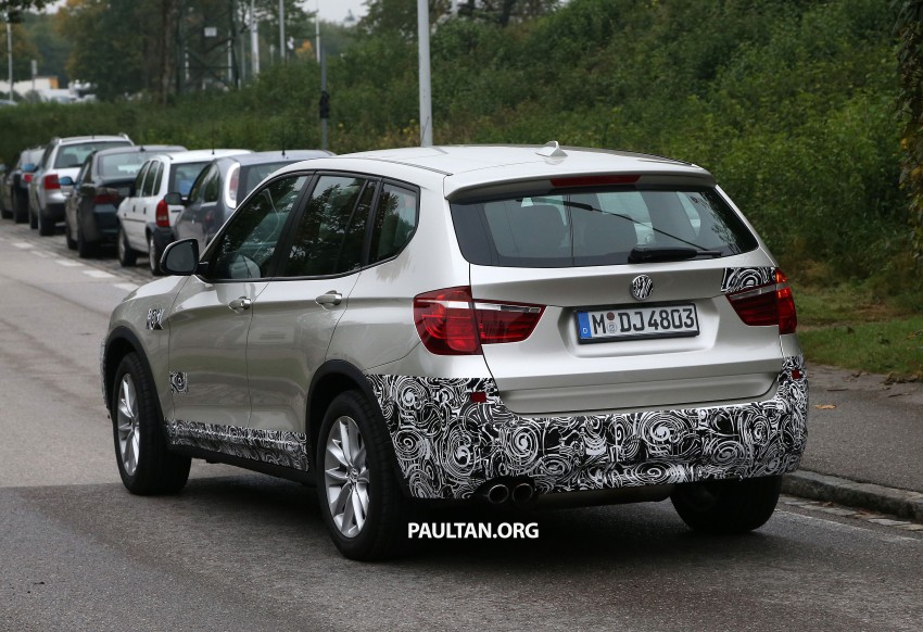 SPYSHOTS: BMW X3 LCI gets subtle nip and tuck 205065