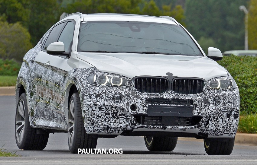 Next generation BMW X6 spied for the first time 203707