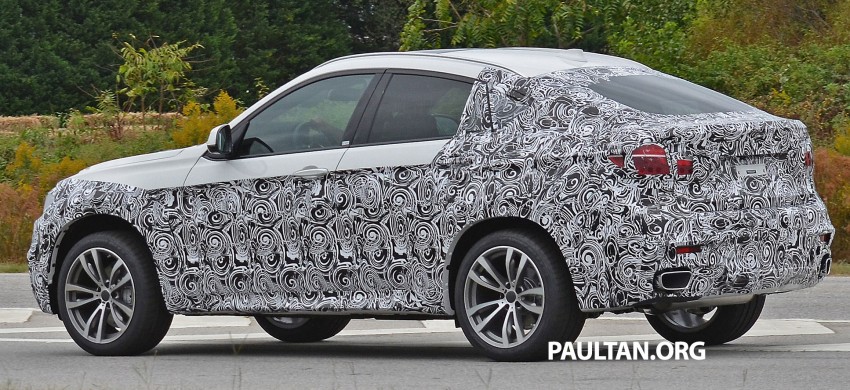 Next generation BMW X6 spied for the first time 203699