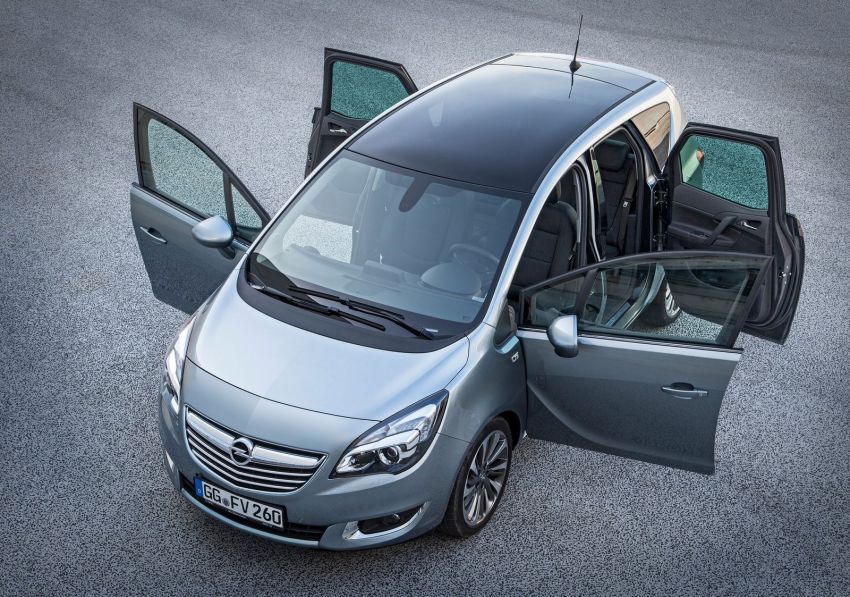 Opel Meriva facelifted, gets new 1.6 CDTI diesel engine 204631