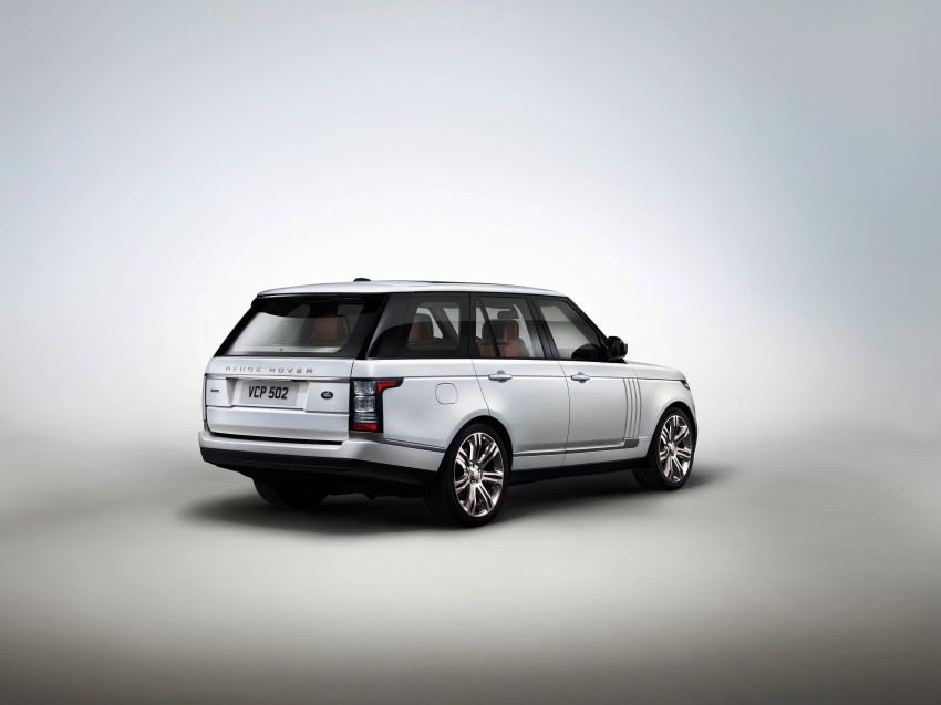 Range Rover long wheelbase and new top-of-the-range Autobiography Black trim revealed 206763