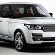 Range Rover long wheelbase and new top-of-the-range Autobiography Black trim revealed