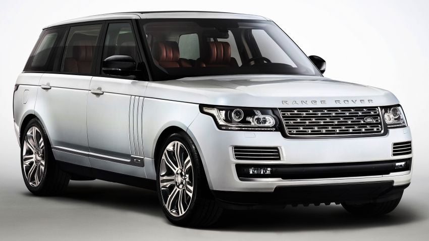 Range Rover long wheelbase and new top-of-the-range Autobiography Black trim revealed 206767