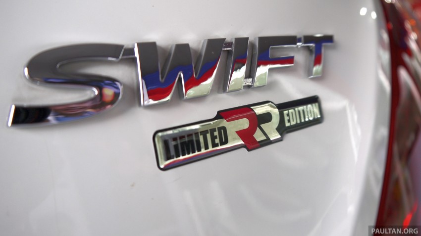 Suzuki Swift RR – a limited edition run of 200 units 206689