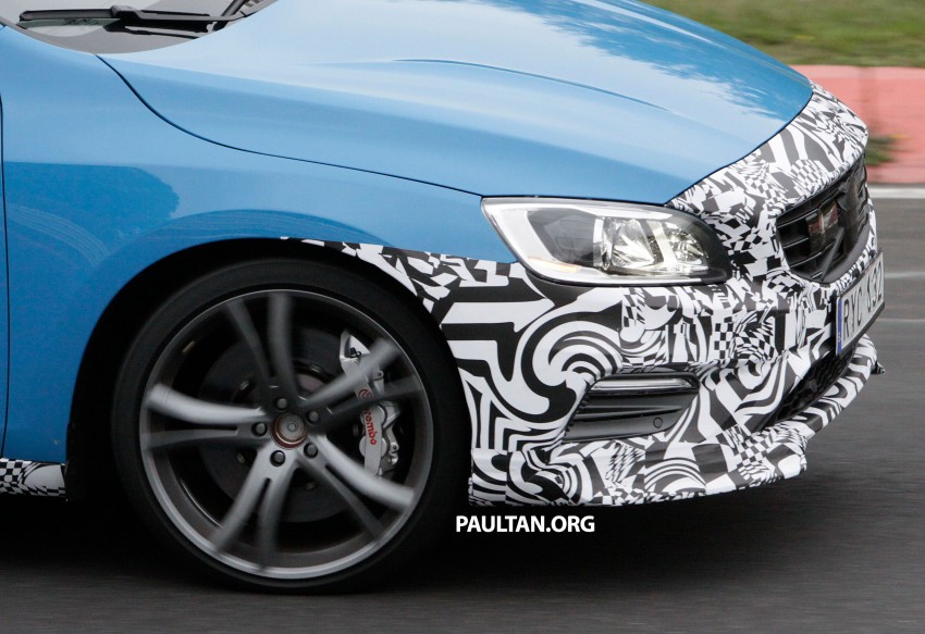 SPYSHOTS: Volvo V60 Polestar on the Nurburgring 204744